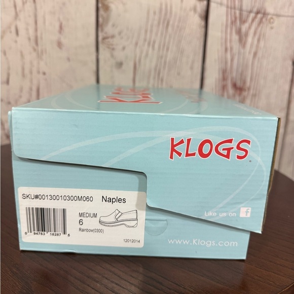 Klogs Naples Multicolor Women’s Comfort Clogs Nurse’s shoes size 6 NIB - Picture 4 of 14